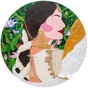 Over 50 paintings and sculptures by artist Pavani Nagpal are displayed at this exhibition. Over 50 paintings and sculptures by artist Pavani Nagpal are displayed at this exhibition.