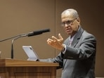 Narayana Murthy, Founder, Infosys, in Bengaluru.