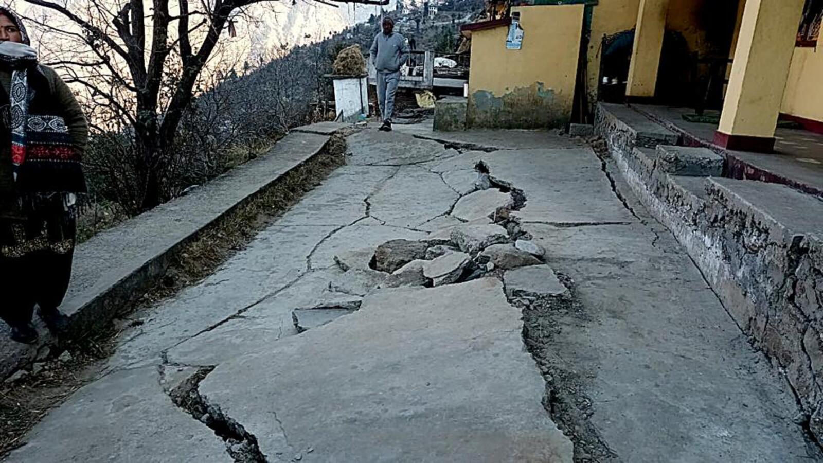 Panel approves ₹1.6k-cr Joshimath recovery package - Vimarsana News