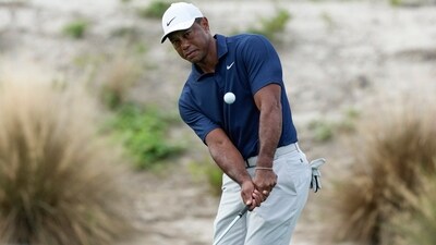 Tiger Woods in action. (AP) Tiger Woods in action. (AP)