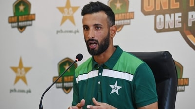 Pakistan Test captain Shan Masood speaks during a press conference (AFP) Pakistan Test captain Shan Masood speaks during a press conference (AFP)