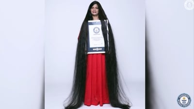 Smita Srivastava holding Guinness World Records certificate. (GWR) Smita Srivastava holding Guinness World Records certificate. (GWR)