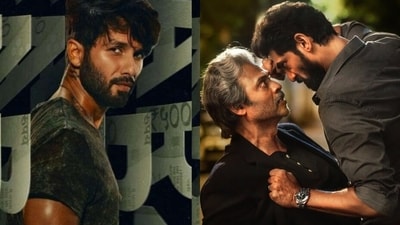 Shahid Kapoor, Venkatesh and Rana in stills from Farzi and Rana Naidu