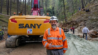 International tunnelling expert Arnold Dix (PTI) International tunnelling expert Arnold Dix (PTI)