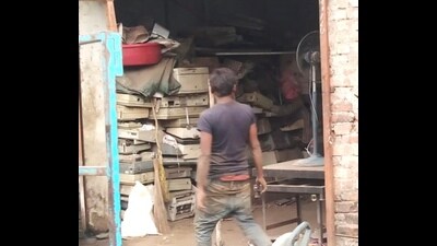 The PMC has initiated the process of engaging an end-to-end service provider for the management of e-waste generated within Prayagraj. (HT Photo)