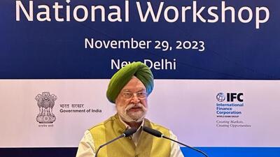 Union minister of housing and urban affairs Hardeep Singh Puri (Twitter/@HardeepSPuri) Union minister of housing and urban affairs Hardeep Singh Puri (Twitter/@HardeepSPuri)