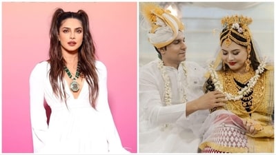 Priyanka Chopra and many celebrities congratulate Randeep Hooda and Lin Laishram on their wedding. Priyanka Chopra and many celebrities congratulate Randeep Hooda and Lin Laishram on their wedding.