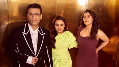 Koffee With Karan season 8 episode 6 had Karan Johar with actors and longtime friends Rani Mukerji and Kajol. Koffee With Karan season 8 episode 6 had Karan Johar with actors and longtime friends Rani Mukerji and Kajol.
