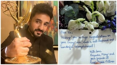 Vir Das was sent flowers by Priyanka Chopra following his International Emmy Award win.