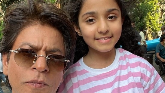 Seeza Saroj Mehta with Shah Rukh Khan in Jawan