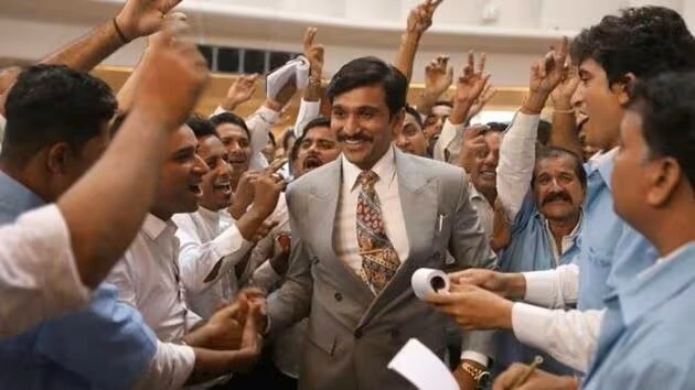 A scene from Scam 1992 (Still from the series)