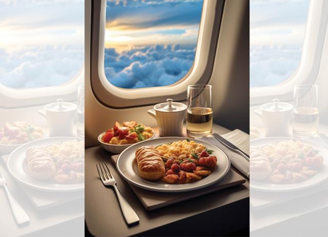 Airplane food can be bland, so pack a few snacks for yourself. (Adobe Stock) Airplane food can be bland, so pack a few snacks for yourself. (Adobe Stock)