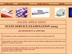 How to Apply for CGPSC State Service Examination 2023