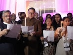 On the third day of the conference, the Chief Minister met with senior scientists and experts from India and abroad. On the third day of the conference, the Chief Minister met with senior scientists and experts from India and abroad.