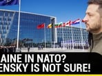 'Don't Know': Zelensky 'Heartbroken' As West Delays Ukraine's NATO Accession 'Don't Know': Zelensky 'Heartbroken' As West Delays Ukraine's NATO Accession