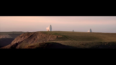 (Video still; two-channel colour video projection) An image by Trevor Paglen, from the project 89 Landscapes, 2015, focused on surveillance infrastructure around the world. (Trevor Paglen, Altman Siegel, San Francisco and Pace Gallery) (Video still; two-channel colour video projection) An image by Trevor Paglen, from the project 89 Landscapes, 2015, focused on surveillance infrastructure around the world. (Trevor Paglen, Altman Siegel, San Francisco and Pace Gallery)