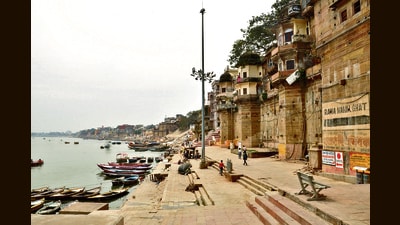 A view of the ghats of Varanasi (Rajesh Kumar / Hindustan Times) A view of the ghats of Varanasi (Rajesh Kumar / Hindustan Times)