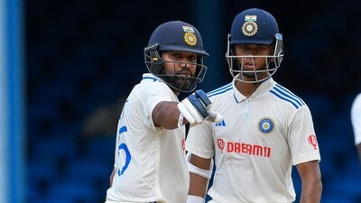 File photo of Rohit Sharma and Yashasvi Jaiswal (AFP) File photo of Rohit Sharma and Yashasvi Jaiswal (AFP)