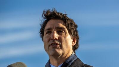 Canadian Prime Minister Justin Trudeau makes a housing announcement in Ajax, Ontario Canada November 30, 2023. (REUTERS) Canadian Prime Minister Justin Trudeau makes a housing announcement in Ajax, Ontario Canada November 30, 2023. (REUTERS)