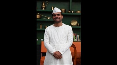 Dastango Himanshu Bajpai (HT Photo)