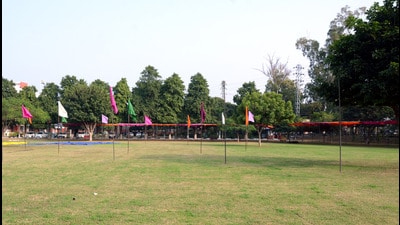 Guru Angad Dev Veterinary and Animal Sciences University, Ludhiana, is going to organize a ‘Dog Show and All Breeds Competition’ on December 3 on the university campus. (HT Photo)