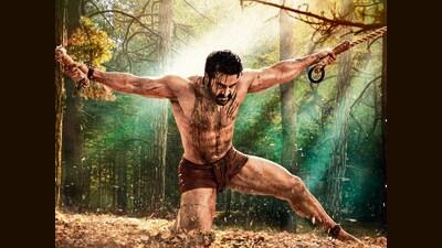 NT Rama Rao Jnr’s role in RRR is based on the life of Komuram Bheem. (Film still) NT Rama Rao Jnr’s role in RRR is based on the life of Komuram Bheem. (Film still)
