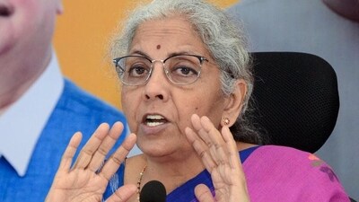 Union finance minister Nirmala Sitharaman. (ANI) Union finance minister Nirmala Sitharaman. (ANI)