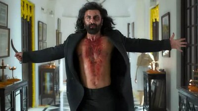 Animal trailer: Ranbir Kapoor in a still from the film. Animal trailer: Ranbir Kapoor in a still from the film.