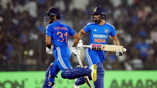 India were pegged back with Suryakumar and Shreyas Iyer both falling within a few balls of each other but Rinku Singh led a fightback. He scored 46 pff 29 while Jitesh Sharma made 35 in 19 as India scored 174/9 in 20 overs.&nbsp;(BCCI-X)