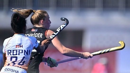 India lost to Germany in their Junior Women's World Cup fixture.
