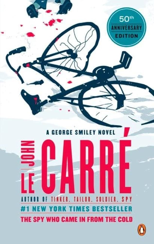 “Le Carré’s world of spies was much murkier, seedier, harsher than Ian Fleming’s. Smiley, for example, could be considered the beta to Bond’s alpha.” (Amazon)
