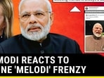 PM Modi's First Reaction After Italy's Meloni Triggers Online Frenzy With Selfie PM Modi's First Reaction After Italy's Meloni Triggers Online Frenzy With Selfie