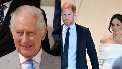 In March 2021, Oprah Winfrey interviewed with Prince Harry and Meghan Markle. (AP/AFP) In March 2021, Oprah Winfrey interviewed with Prince Harry and Meghan Markle. (AP/AFP)