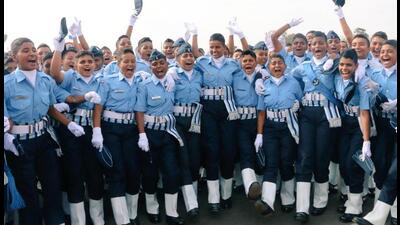 A total of 153 Agniveervayu (women) passed out from the Airmen Training School Belagavi, Karnataka. A total of 153 Agniveervayu (women) passed out from the Airmen Training School Belagavi, Karnataka.