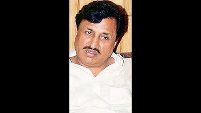Amarmani Tripathi, a former independent MLA from Lakshmipur in Maharajganj district (HT File Photo)