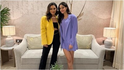 Ananya posted the images with the caption, "My first home...my dream home [heart emoji] thank you @gaurikhan no one could have understood exactly what I wanted better than you and made it so so so special for me [heart emoji] you're the best, love you!!!"&nbsp; (Instagram)
