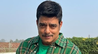 Actor Abhimanyu Singh on his visit to Lucknow for shoot of Crash Boom Bang (HT Photo)