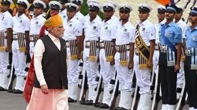 This year’s Navy Day celebrations are being held at the Sindhudurg Fort (File Photo) This year’s Navy Day celebrations are being held at the Sindhudurg Fort (File Photo)