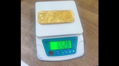 Officials of the customs department have recovered gold worth  ₹41 lakh and 59 iPhones from four passengers who arrived from Sharjah and Dubai at Shree Guru Ramdas Jee International Airport, Amritsar.