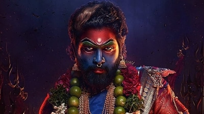 Allu Arjun in a still from Pushpa 2 Allu Arjun in a still from Pushpa 2
