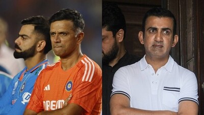 The BCCI said that it had decided to hand Rahul Dravid an extension. The BCCI said that it had decided to hand Rahul Dravid an extension.
