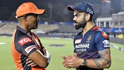File photo of Brian Lara and Virat Kohli (IPL) File photo of Brian Lara and Virat Kohli (IPL)