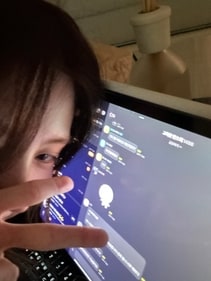 Han So Hee shares pic during her fan interaction. Han So Hee shares pic during her fan interaction.