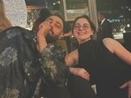 Hania Aamir with Badshah, Karan Aujla and friends. Hania Aamir with Badshah, Karan Aujla and friends.