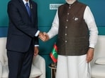 Prime Minister Narendra Modi in a meeting with President of Maldives Mohamed Muizzu Prime Minister Narendra Modi in a meeting with President of Maldives Mohamed Muizzu