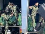 Pakistan cricketers were spotted loading their luggage all by themselves at Sydney airport Pakistan cricketers were spotted loading their luggage all by themselves at Sydney airport