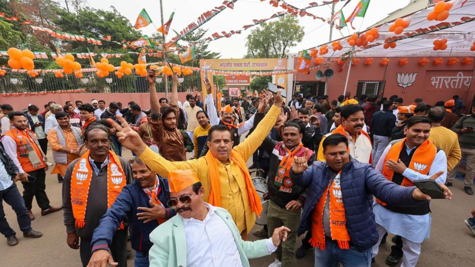 Rajasthan: Raje, Shekhawat, Meghwal among contenders for CM's post | Latest News India - Vimarsana News