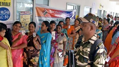 Around 74.72% women voted this time in Rajasthan, up from 74.67% in 2018 (File Photo) Around 74.72% women voted this time in Rajasthan, up from 74.67% in 2018 (File Photo)