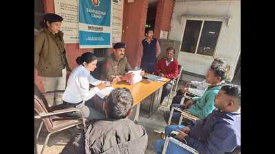 During the campaign, a healthy interaction was held between the police and the public. Problems and issues were discussed and instructions/directions regarding these were issued to police officials and beat staff concerned. (HT Photo) During the campaign, a healthy interaction was held between the police and the public. Problems and issues were discussed and instructions/directions regarding these were issued to police officials and beat staff concerned. (HT Photo)