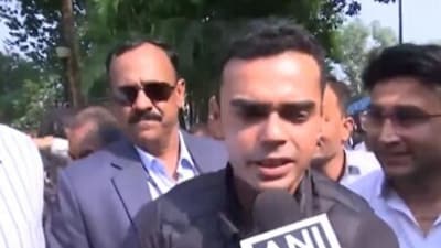 Madhya Pradesh chief minister Shivraj Singh Chouhan's son Kartikeya Chouhan. Madhya Pradesh chief minister Shivraj Singh Chouhan's son Kartikeya Chouhan.